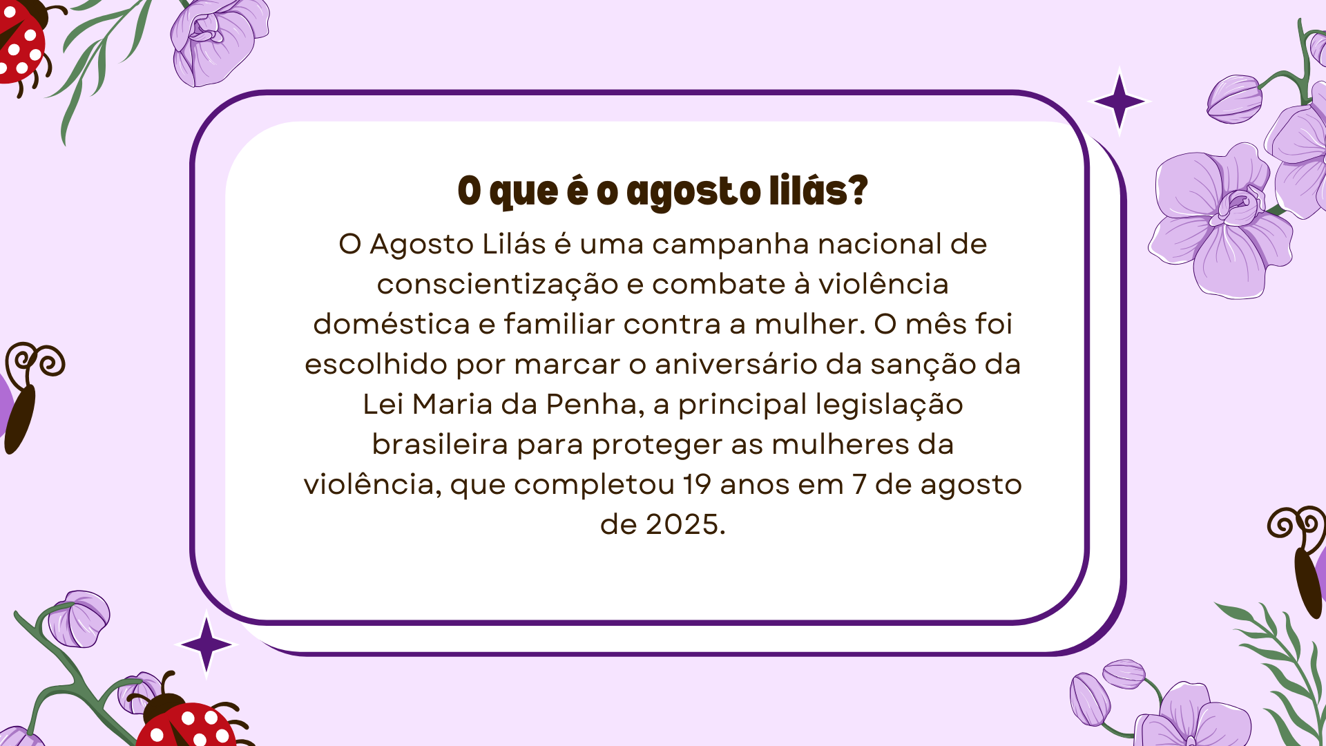 slide 2 agosto lilás